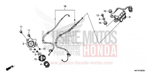 SERVO MOTOR CBR1000S2H de 2017